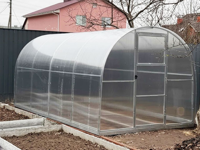 Теплица из поликарбоната 200x200x200см